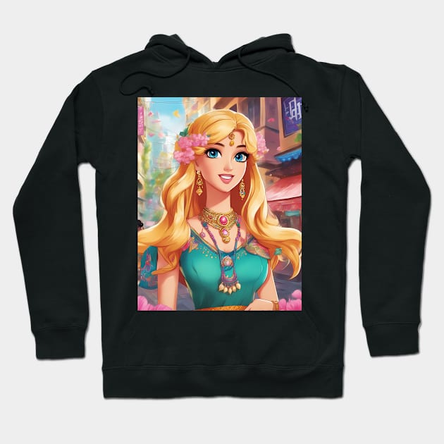 Diversity Sunday Shoping Hoodie by animegirlnft